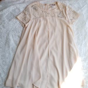 XXI Pastel Peach Pink Dress
